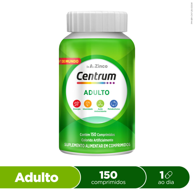 Centrum  Multivitaminico adulto com Vitaminas de A a Z,  150 Comprimidos