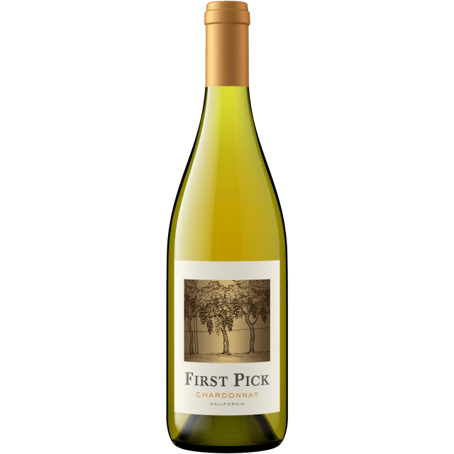 First Pick California Chardonnay White Wine, 750ml