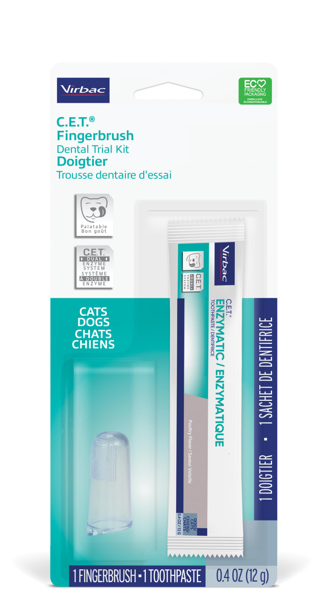 C.E.T.® Finger Brush with Toothpaste