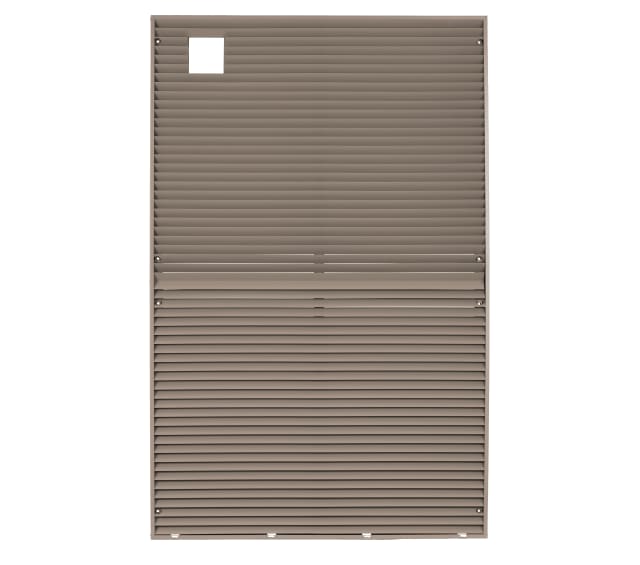 Architectural Grilles - High Efficency Gas - Painted Standard Taupe