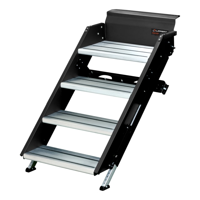 SOLIDSTEP QUAD 8, WIDE ADJ LCH 30IN, 24.1 TRD, LIFT ASSIST