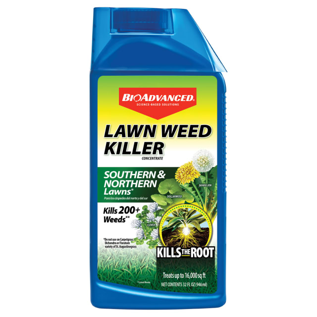 705100A, BioAdvanced Lawn Weed Killer, Concentrate, 32 oz, 16,000 Sq Ft