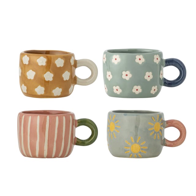 82073037 - Nini Cup, Multipack, Multi, Stoneware STOCK: 300