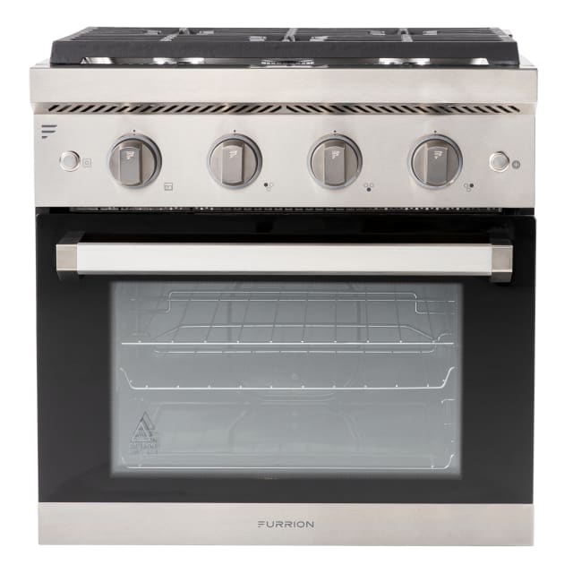 Furrion Chef Collection 24" RV 3-Burner Gas Range Stainless Steel #FGR24D3A1A-SS