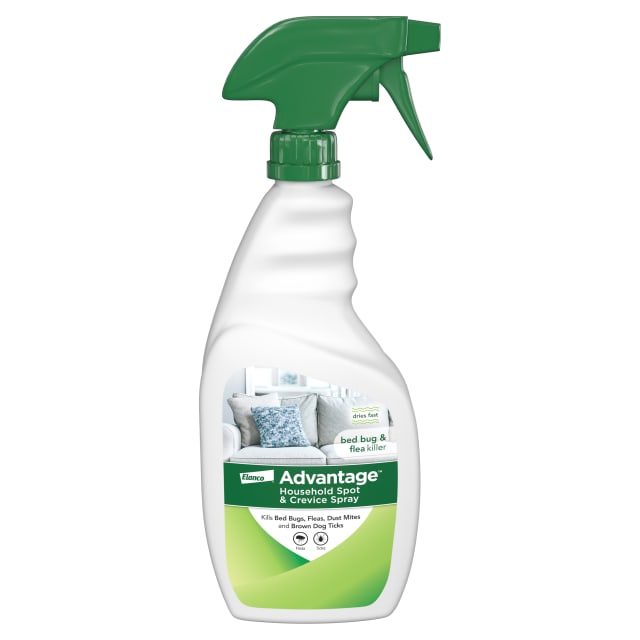 Advantage Household Spot & Crevice Spray | Kills Fleas & Ticks & Bedbugs | 24 oz.