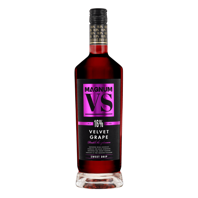 Magnum VS Velvet Grape Sweet Red Wine Cocktail 750 ml