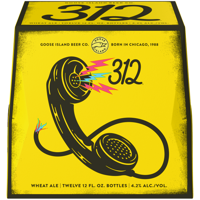 Goose Island 312 Urban Wheat Ale Craft Beer, 12 Pack Beer, 12 FL OZ Bottles, 4.2% ABV