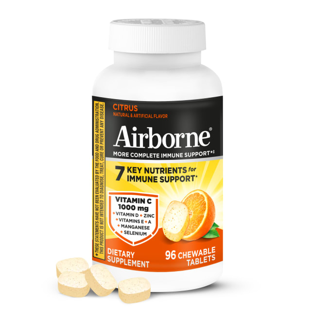 AIRBORNE® Chewable Tablets - Citrus 12/96 ct.