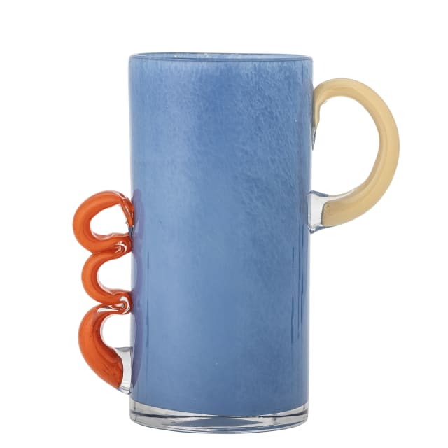 82072759 - Carlie Vase, Multi, Glass STOCK: 300