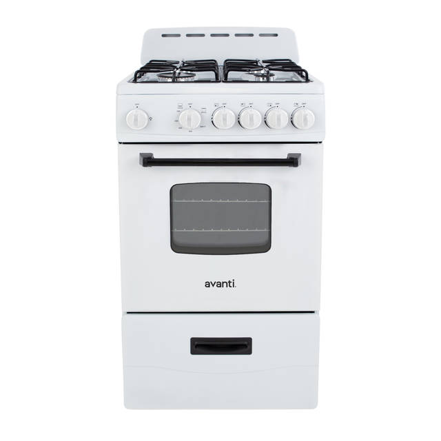 Avanti 20" Compact Freestanding Gas Range Oven