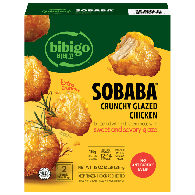 bibigo Korean Style Sobaba Crunchy Glazed Chicken