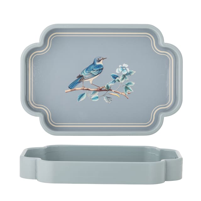 82072761 - Meggie Tray, Blue, MDF STOCK: 300