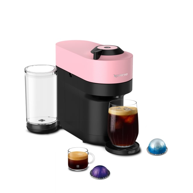 Nespresso Vertuo Pop+ Coffee and Espresso Maker by De’Longhi, Candy Pink