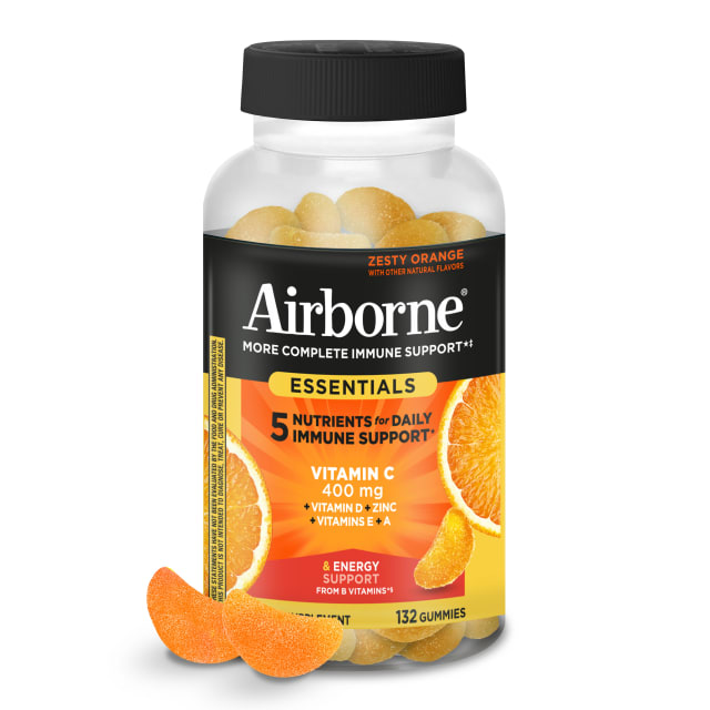 AIRBORNE® Immune Essentials Gummies - Orange 12/132 ct.