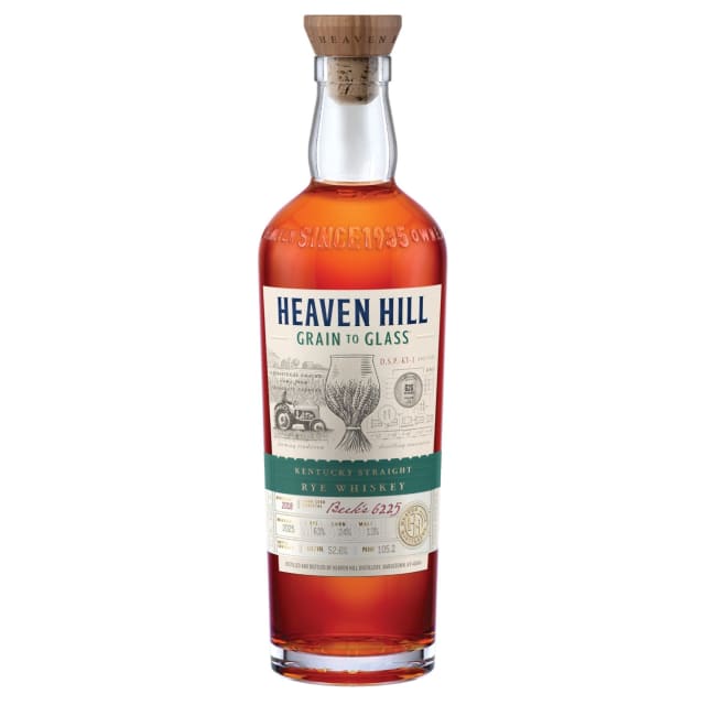 Heaven Hill Grain-to-Glass Rye Whiskey