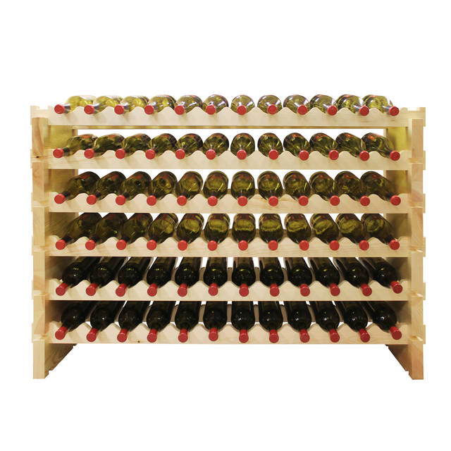 	
Vinotemp Modular Wine Rack, 6 x 12, 72 Bottle Capacity