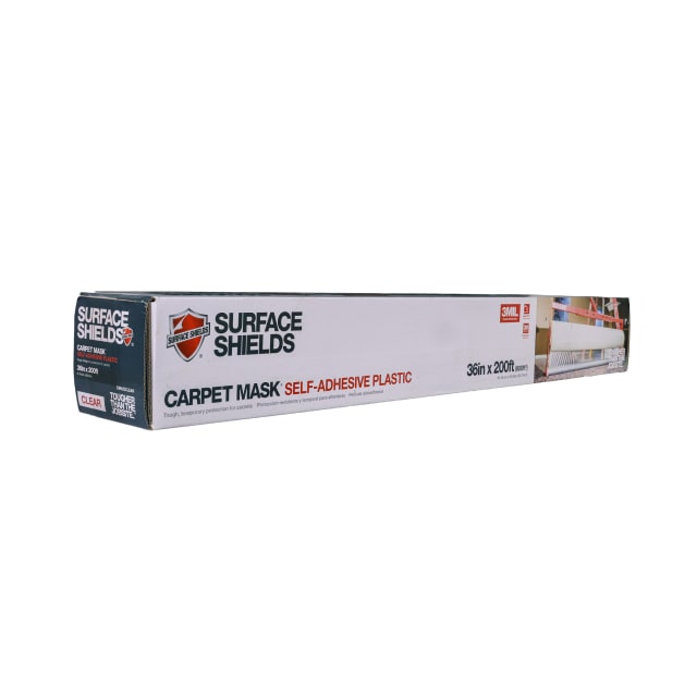 Carpet Mask® Protection Film, Clear, 36"x200'