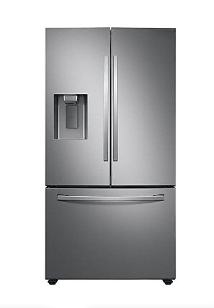 Samsung 36 inch 27 Cu. Ft. French Door Refrigerator w/ Water & Ice Dispenser (RF27T5201SR/AA) - Stainless Steel