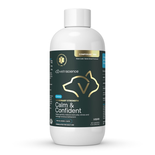VS Vet Strength Calm &amp; Confident Liquid, 8oz
