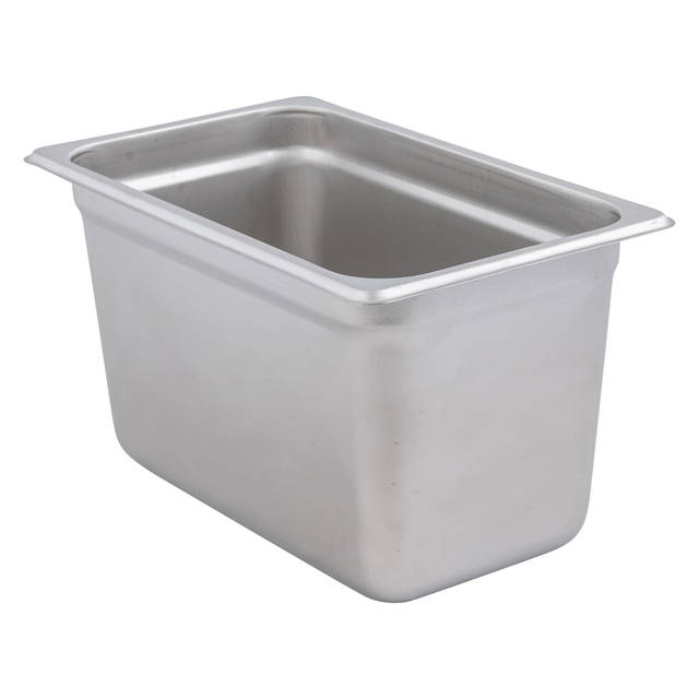 Adcraft 24 Gauge 1/4-Size Steam Table Pan