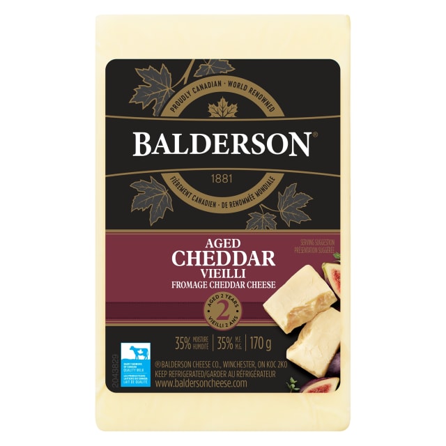 Balderson 2 Year Aged Cheddar Cheese, 170g