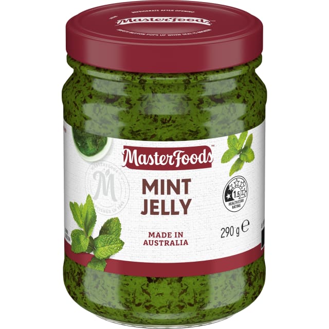 MASTERFOODS Mint Jelly Sauce 290g Jar