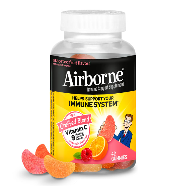 AIRBORNE® Gummies - Assorted Fruit 12/42 ct.
