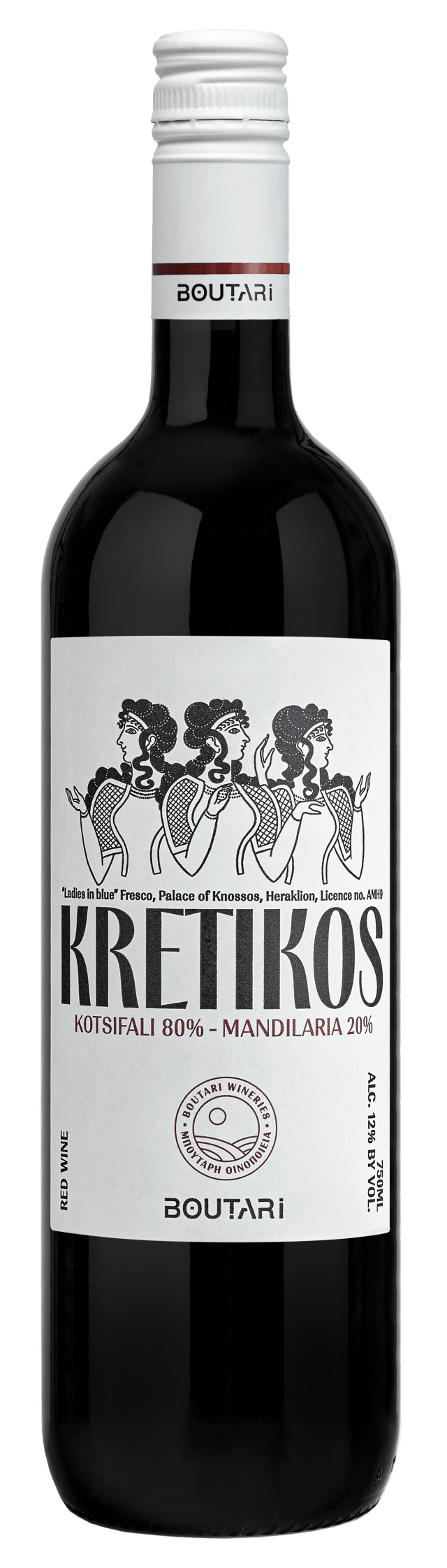 Boutari Kretikos Red 750ml 12pk 12 ABV