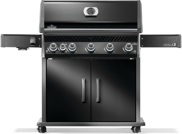 Rogue® PRO 625 Natural Gas Grill with Infrared Side Burner, Black