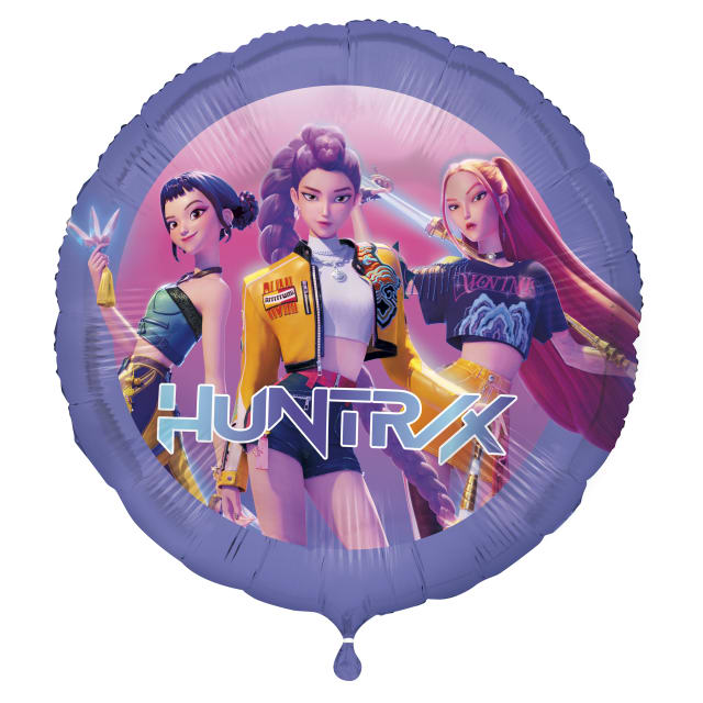 37126  KPop Demon Hunters Round 34" Foil Balloon - Packaged