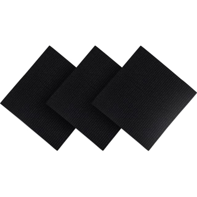 Happy Sinks Swedish Dishcloth Set - Black - 3pcs