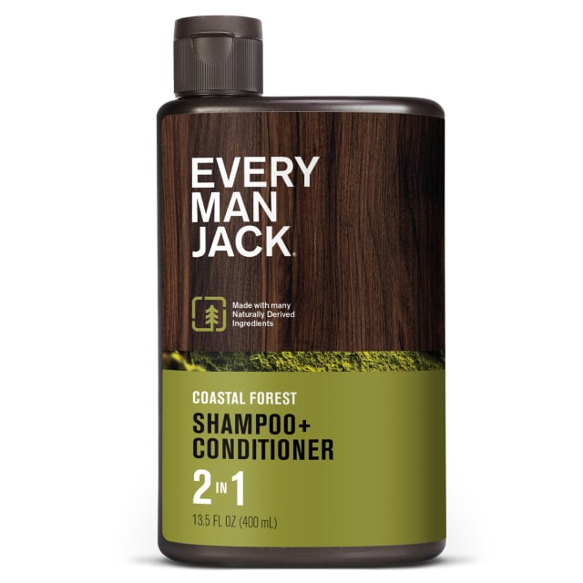 Every Man Jack 2-in-1 Shampoo + Conditioner - Coastal Forest - 13.5 fl oz
