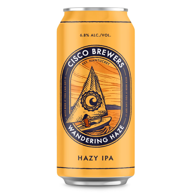 Cisco Brewers Wandering Haze Hazy IPA, 16 fl. oz. Can