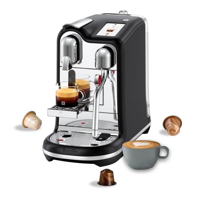 Nespresso Creatista Pro Espresso Machine by Breville, Black Truffle