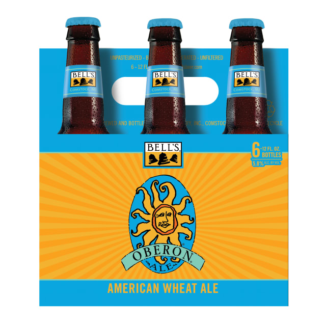 Oberon Wheat Ale Beer, 6 Pack, 12 fl oz Bottles