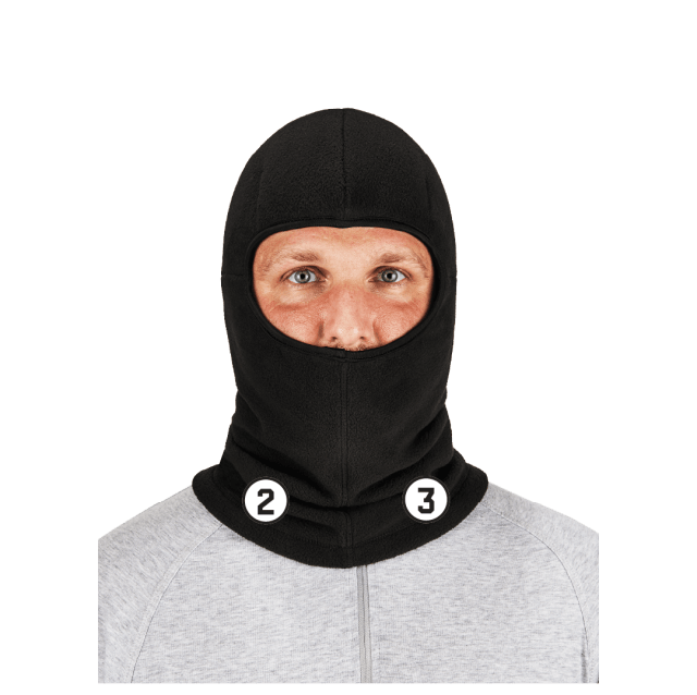 N-Ferno 6893Z Zippered Balaclava Face Mask (Bump Cap Not Included)