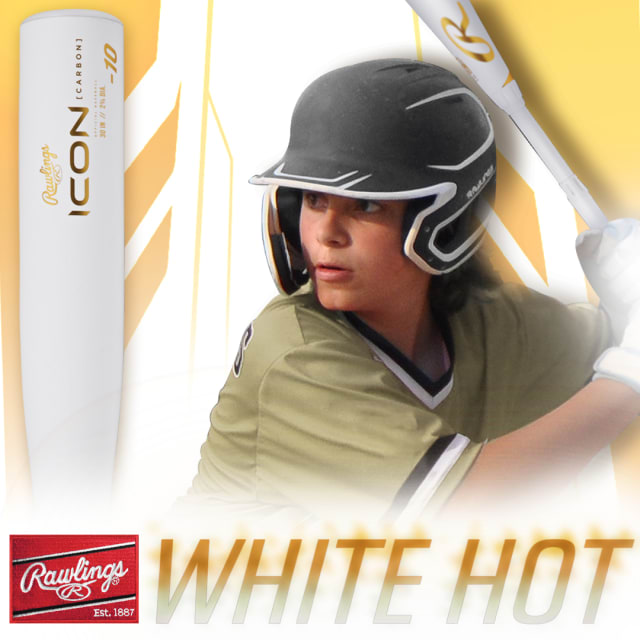 USSSA Icon White Hot Social Assets