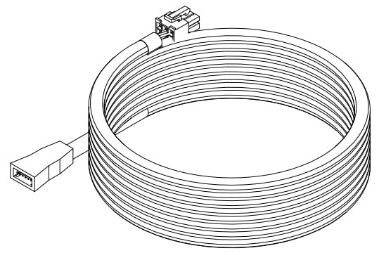 6-Pin Controller-to-Motor Harness - 10' (Male-to-Female)