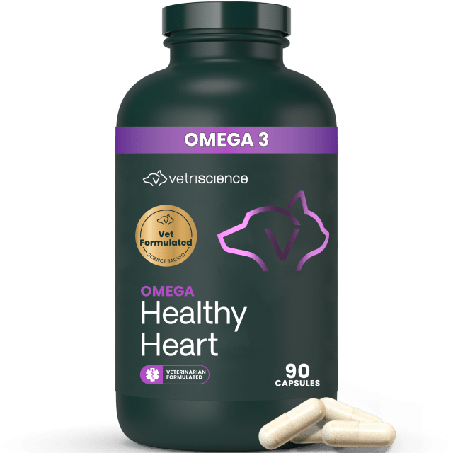 VS Omega Healthy Heart Capsules, Dogs & Cats, 90ct
