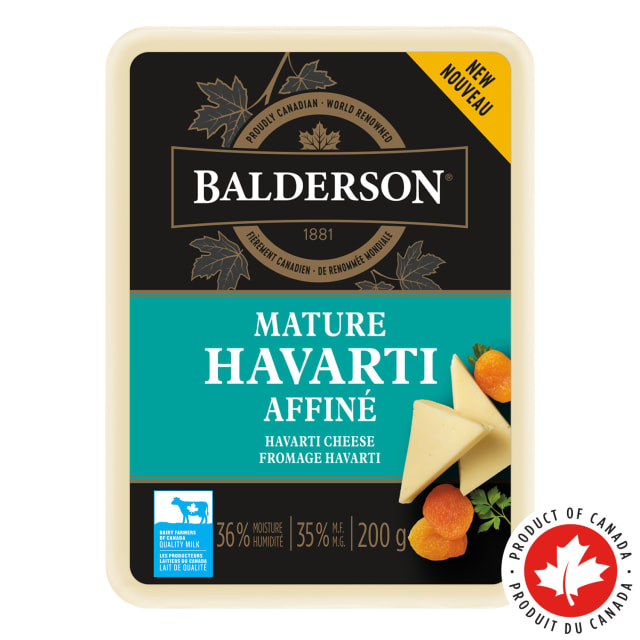 Balderson Block Cheese Mature Havarti 200 g