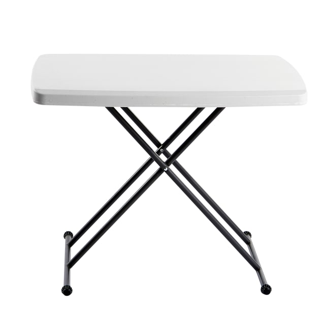IndestrucTable® Classic Personal Folding Table, Platinum Granite - 30" x 20"