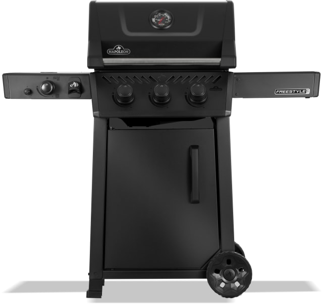 Freestyle™ PRO 365 Natural Gas Grill with Infrared Side Burner, Matte Black
