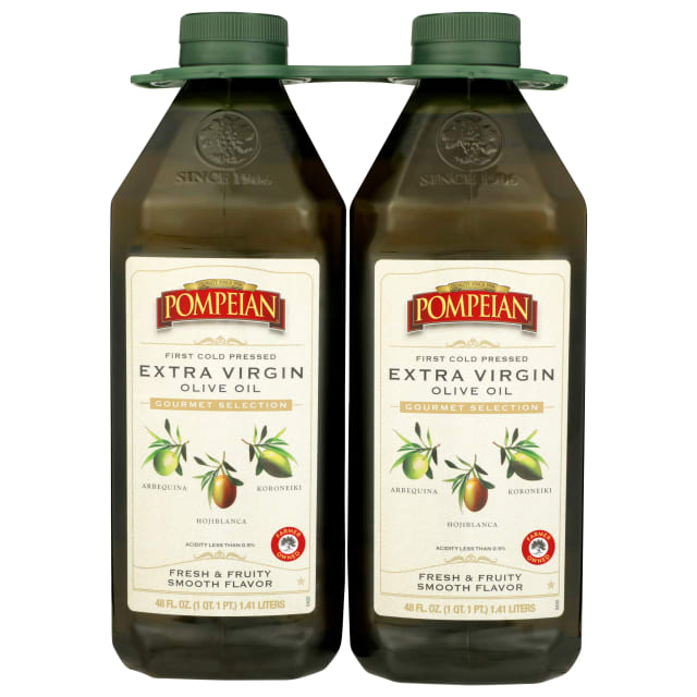 Pompeian Gourmet Selection Extra Virgin Olive Oil - 2 pk/48 fl oz