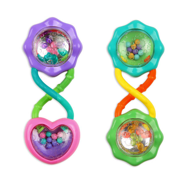 BS RATTLE N SHAKE BARBELL TOY CS