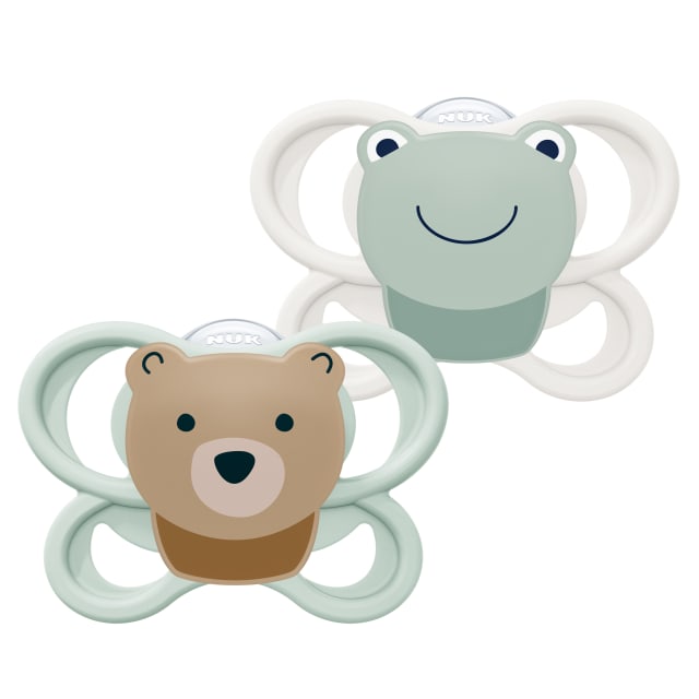 NUK PM PACI SI1 AIR CL1 BEAR/FROG 2/BOX