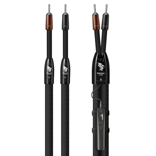 AudioQuest Dragon XTRM Speaker Cable w/ ZERO-Tech for Full-Range or Treble