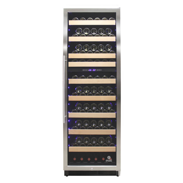 Vinotemp Connoisseur Series 168 Dual-Zone Wine Cooler