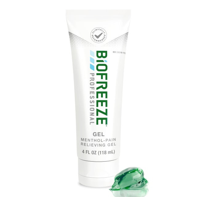 Biofreeze Professional Pain Relief Gel, 4 oz. Tube, Green