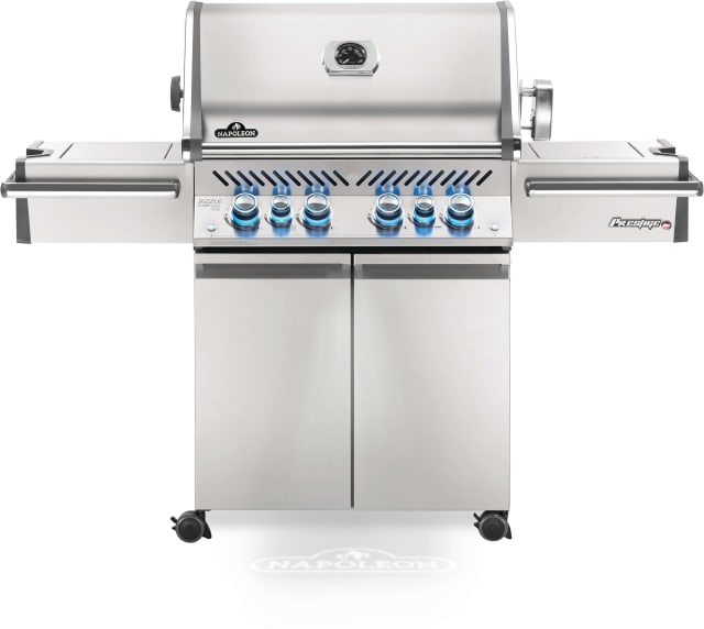 Legacy Prestige® PRO 500 Natural Gas Grill with Infrared Rear and Side Burners, Stainless Steel