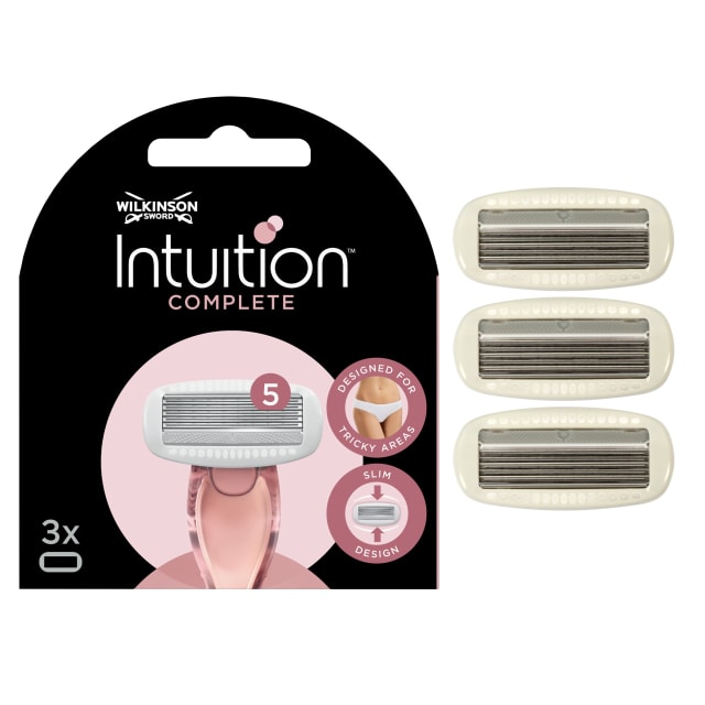 Wilkinson Sword Intuition Complete Women's Razor Blade Refills x 3